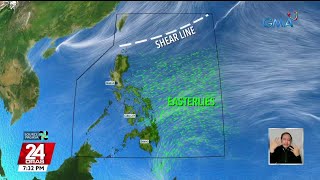 Posible ang ulan sa ilang bahagi ng bansa lalo na kung may localized thunderstorms -... | 24 Oras