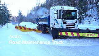 Arctic Road Maintenance Truck