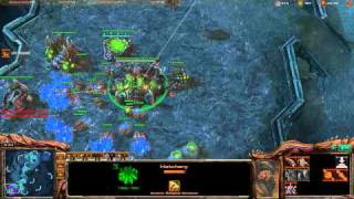 Starcraft 2 Tutorial - Destiny's Overlord Strategy (Retard Magnet)