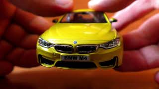 Unboxing Toy Car BMW M4 + Driving Away with a Real Sound