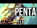 MASTER YI vs KAYN (JUNGLE) | Penta, Rank 3 Yi, Legendary, 300+ games | EUW Grandmaster | v11.5