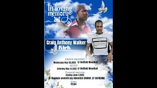 loving memory of craig Anthony walker