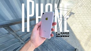 أسبوع مع iPhone 7 في 2025 || مش طبيعي🤯