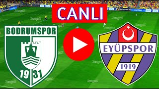 🔴 BODRUMSPOR EYÜPSPOR MAÇI CANLI İZLE | Süper Lig 2025 | eFootball Türkçe Simülasyon