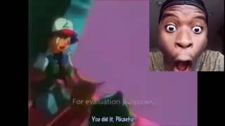 black guy poggers has seizure while watching Pokemon flashing light scene