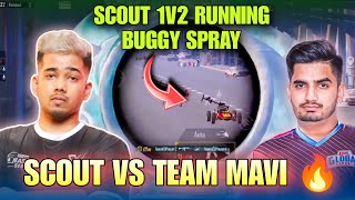 Scout vs Team Mavi 🔥✅, Scout 1v2 in Bridge. #scout #mavi #soul #bgmi #jonathangaming #payalgaming