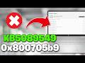 KB5089549 Update Not Installing Error Code 0x800705b9 On Windows 11 FIX