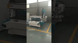 GoodCut Disk Automatic Tools Changer CNC Router 4*8Feet Cutting Engraving Wood PVC Aluminum Acrylic