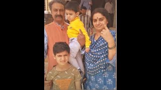 Pavitra Lokesh with Her First Husband | Kids | Family #pavitralokesh #naresh