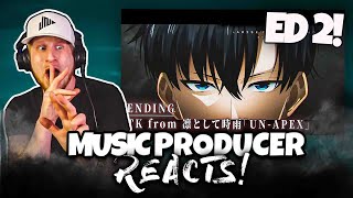 TK NEVER MISSES! 🔥| MUSIC PRODUCER REACTS to SOLO LEVELING S2 ED 2!  [TK - Un-Apex ]