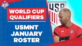 USMNT ROSTER TAKEAWAYS | GREGG BERHALTER STICKS WITH HIS GUYS | WCQ