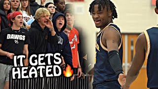 No.1 Ranked PG Isaiah Collier Shuts Up Trash Talkers In HEATED Match vs North Gwinnett!!🔥🔥