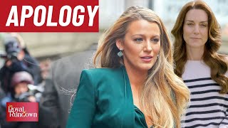 Blake Lively Apologizes for Mocking Kate Middleton's Photoshop Fail
