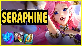 SERAPHINE VS SORAKA SUPPORT GAMEPLAY