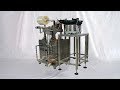 two bowls feeding hardware nails counting bagging fully automatic & Multihead weigher scale filler