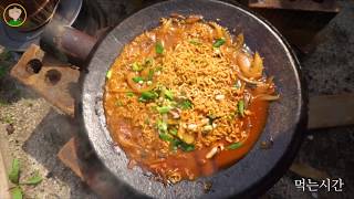 (SUB)맛있는 낙지라면(OCTOPUS RAMEN)!!How to Make Octopus ramen#10