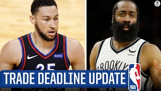 NBA Trade Deadline: LATEST on Ben Simmons, James Harden [76ers, Nets talk] | CBS Sports HQ