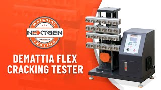 Demattia Flex Cracking Tester - GenFlex - NextGen Material Testing, Inc.