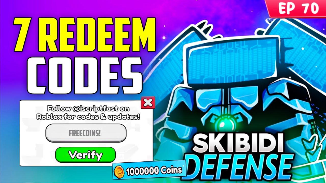 *NEW* ALL WORKING CODES FOR SKIBIDI TOWER DEFENSE! ROBLOX SKIBIDI TOWER ...