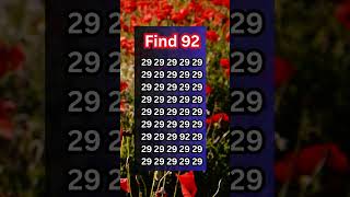 Find 92?