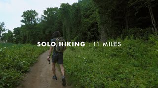 SOLO HIKING 11 MILES - HUDSON RIVER PALISADES TRAIL