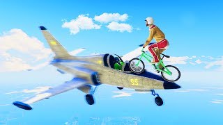 MISSION IMPOSSIBLE: LANDING ON JETS! (GTA 5 Funny Moments)
