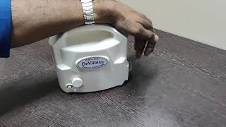 Demonstration of Devilbiss Pulmoaide Nebulizer