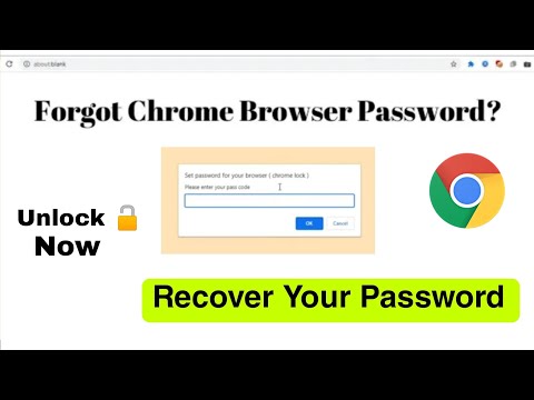 Как открыть браузер Chrome без пароля Забыли пароль блокировки Chrome? Равитек