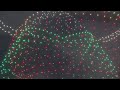 Drone light show in the Honk Kong sky updates traditional displays