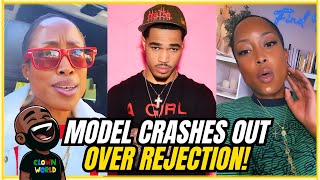 Ex Model Crashes Out When Streamer Rejects Her