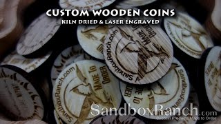 Custom Wood Coins: New Production Launch
