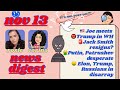 Nov 13 2024  Rosie & Corina || Jack Smith resigns, Joe and Trump at WH, Patrushev desperate