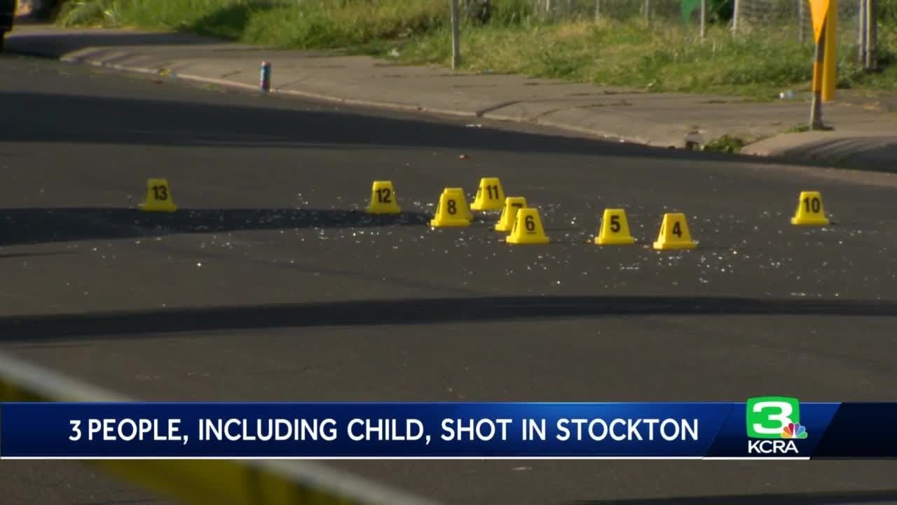 3 People, Including Child, Shot In Stockton - YouTube