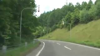 Hokkaido Prefectural Road Route824 Biei town 360p drive, from Hokkaido Route966 to National Route237