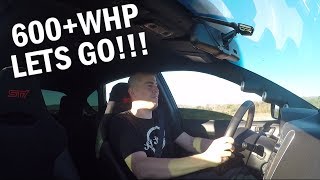 First Reaction To The 600 WHP Subaru STI - Highway Pulls \u0026 Acceleration