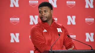 Nebraska Football: WR coach Daikiel Shorts Jr. press conference (Feb. 26, 2025)