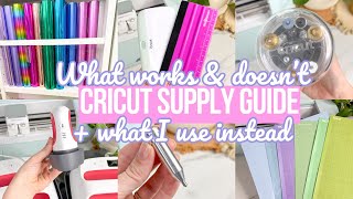 BEFORE YOU BUY CRICUT SUPPLIES WATCH THIS! WHAT NOBODY TOLD ME WHEN I FIRST GOT MY CRICUT