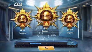 😱 Collecting C4S10 Conqueror Rewards In PUBG MOBILE 🥵