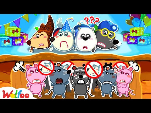 Don't be Noisy! – Wolfoo and The Revenge of the Mouse Kids Cartoon Wolfoo Underground