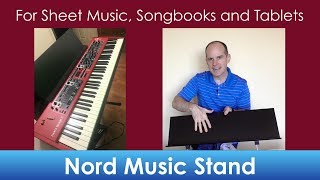 Nord Keyboard Music Stand (to hold sheet music, songbooks and/or tablets)