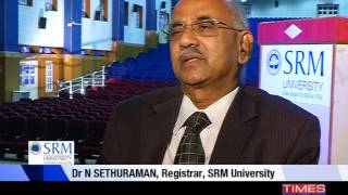 SRM University on Times Now