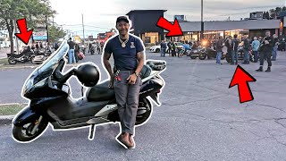 Scooter Enthusiast Takes on the Big League: Motorcycle Meet-Up Reaction! #165