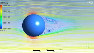 ✅💯✅ Ansys Fluent Project # 8 : CFD Analysis of a Sphere | Transient State | Subsonic Flow