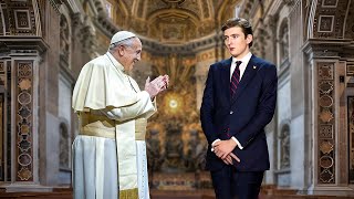 Barron Trump Visits Pope Francis in St Peter's Basilica... Watch What Happens Next, It's Shocking