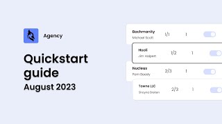 Woodpecker Agency Quickstart guide | August 2023