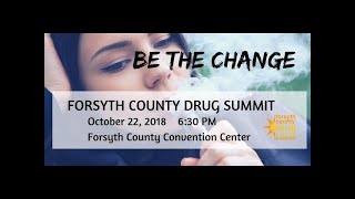 Forsyth County Drug Summit Oct. 22, 2018