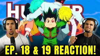 Gon is HIM!! | Hunter x Hunter Episodes 18 & 19 REACTION!!