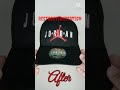 Air Jordan cap before and after repaint