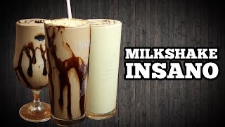 Milkshakes de Nutella, Cerveja e Amendoim - Sanduba Insano
