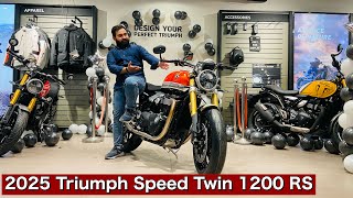 2025 TRIUMPH SPEED TWIN 1200 RS DETAIL REVIEW || ALL NEW TRIUMPH TWIN 1200 RS UPDATES @ajju2000